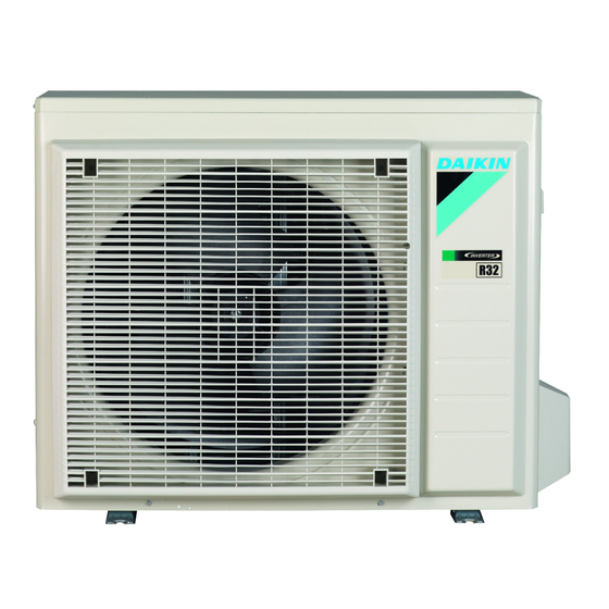 Daikin ARXM50N2V1B9 Uitgebreide Handleiding Voor De Installateur