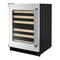 KitchenAid KUWL214KSB - 24" Undercounter Wijnkelder met Glazen Deur en Houten Rekken Handleiding