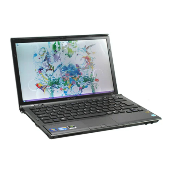 Sony Vaio VPCC Series Gebruikershandleiding