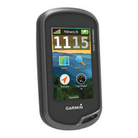 Garmin Oregon 600 Series Gebruikershandleiding