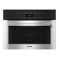 Miele H 7440 BM Gebruiks- En Montagehandleiding