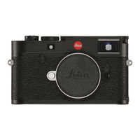 Leica M10-R Beknopte Handleiding