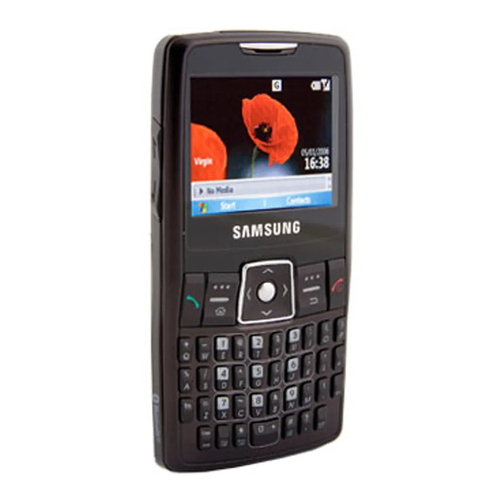 Samsung SGH-i320 Gebruiksaanwijzing