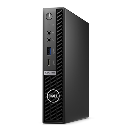 Dell OptiPlex 7000 Micro Servicehandleiding