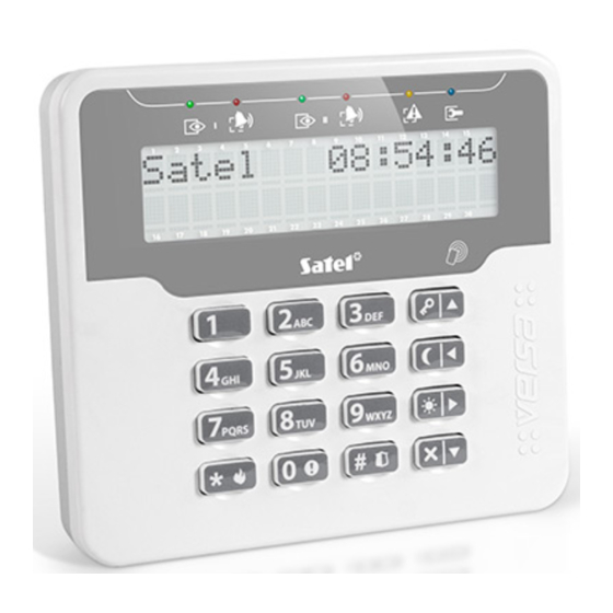 Satel VERSA Plus LTE Gebruikershandleiding