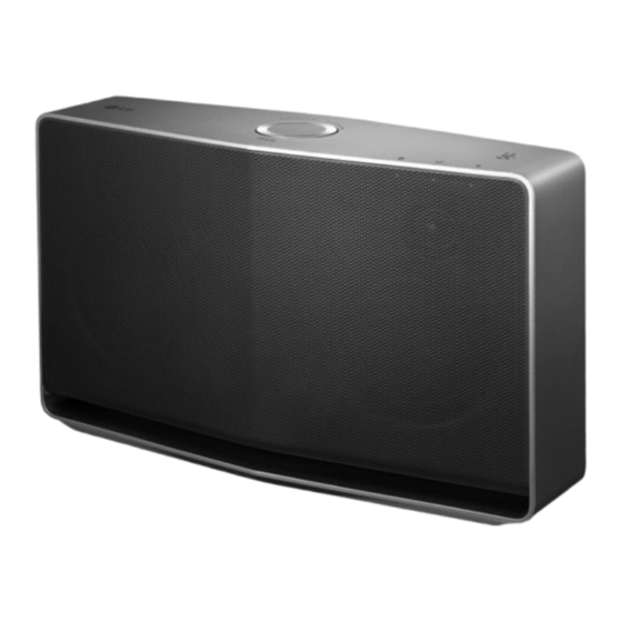 LG Music flow NP8740 H7 Handleiding