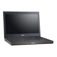 Dell Precision M4700 Gebruiksaanwijzing