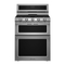KitchenAid KFGD500ESS - 30-inch 5-pits gasfornuis met dubbele oven en convectie - handleiding
