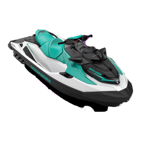 BRP sea-doo GTX PRO 130 2023 Gebruikershandleiding