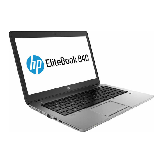 HP EliteBook 840 G1 Gebruikershandleiding