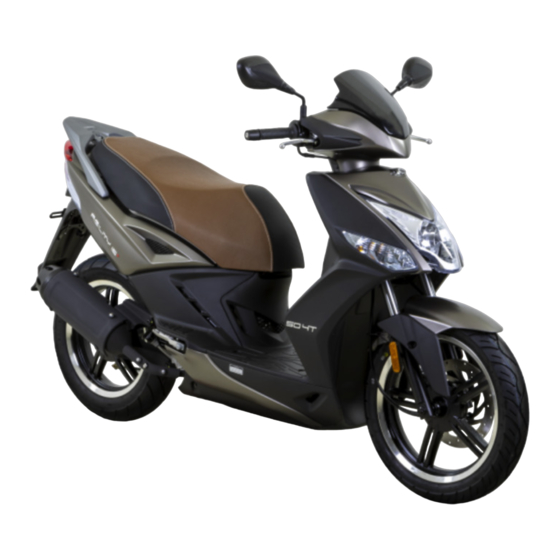 KYMCO AGILITY CITY 16 plus 4T 50cc Gebruikershandleiding