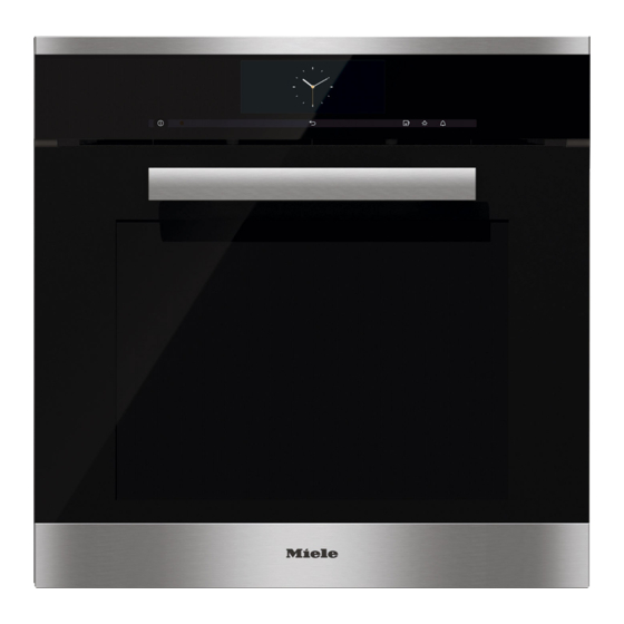 Miele DGC 6865 Gebruiks- En Montagehandleiding