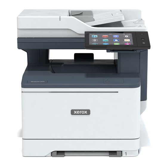 Xerox VersaLink C415 Handleiding Voor De Gebruiker