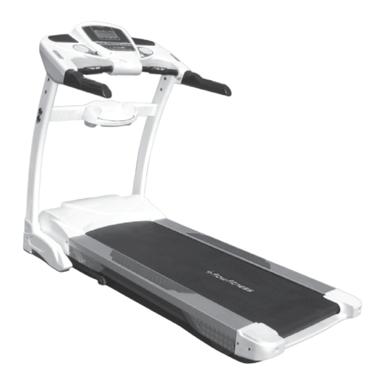 FLOWFITNESS RUNNER DTM 1600 Gebruiksaanwijzing