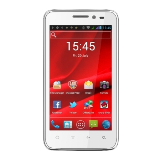 Prestigio MultiPhone PAP4300 Snelstartgids