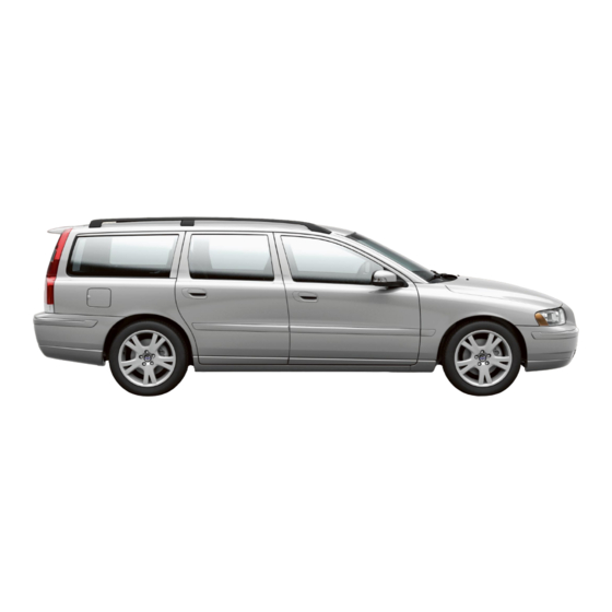 Volvo V70 2007 Instructieboekje