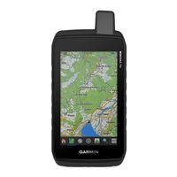 Garmin Montana 750i Gebruikershandleiding