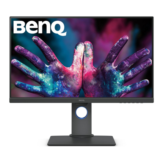 BenQ AQ COLOR PD Series Gebruikershandleiding