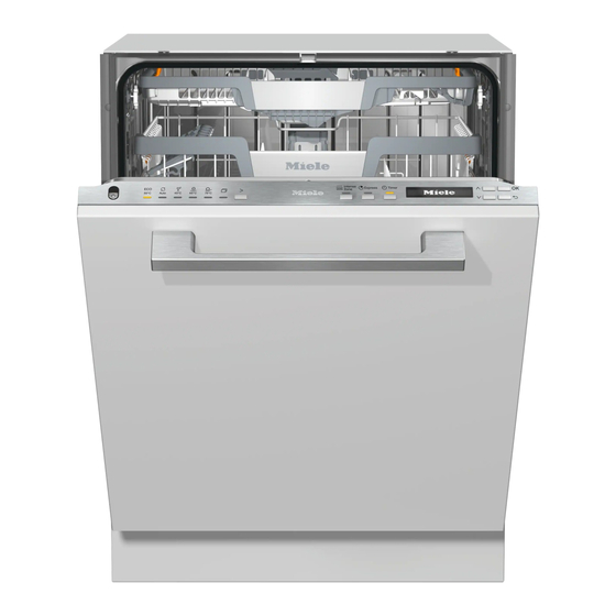 Miele G 7150 Gebruiksaanwijzing