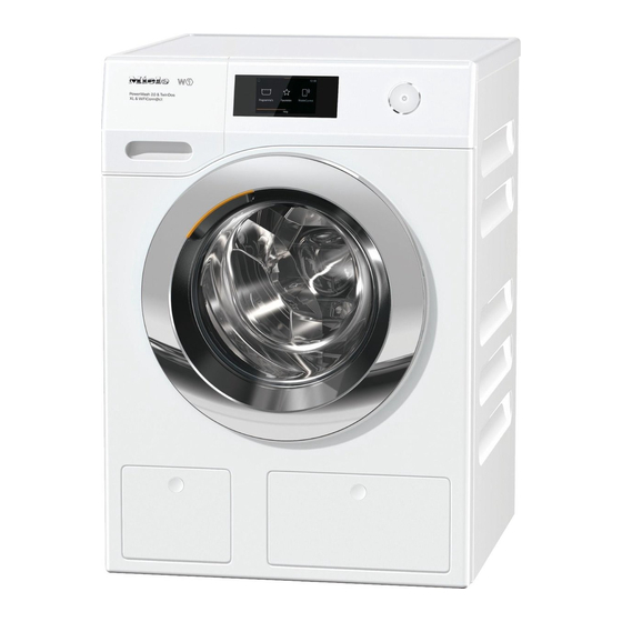 Miele WCR 770 WPS Gebruiksaanwijzing