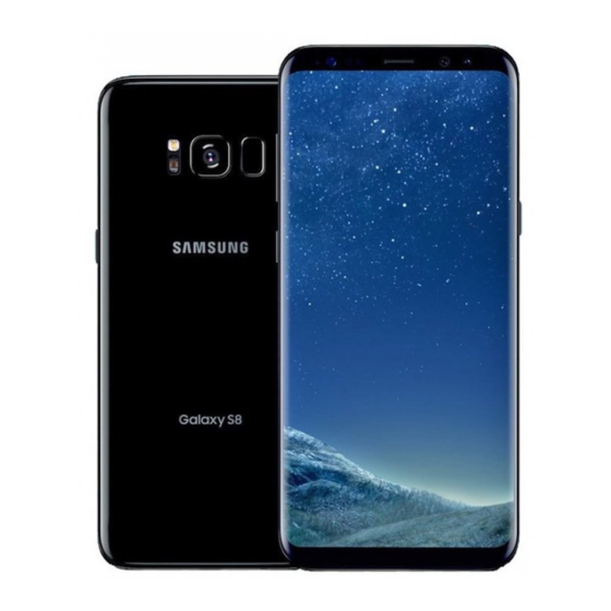 Samsung Galaxy S8 Plus Gebruiksaanwijzing