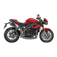 Triumph Speed Triple RS Gebruikershandleiding