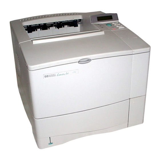 HP LaserJet 4050 Gebruikershandleiding