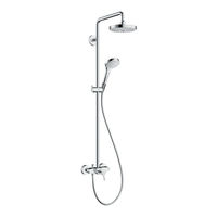 Hansgrohe Croma Select S 180 Showerpipe 27255400 Gebruiksaanwijzing