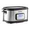 Gourmia GSV550 9 Qt Sous Vide Water Oven Cooker met digitale timer kookgids & diagrammen