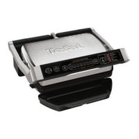 Tefal OptiGrill+ initial Gebruiksaanwijzing