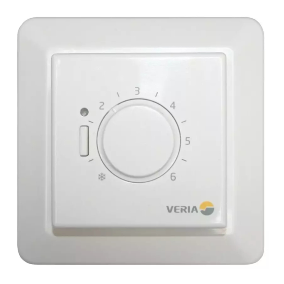 Veria Control W35 Installatiehandleiding