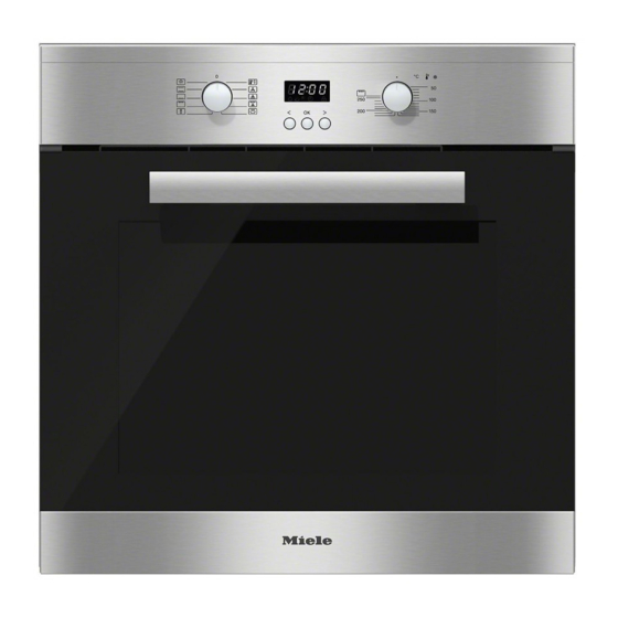 Miele H2661B Montagehandleiding