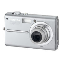 Pentax Optio T20 Bedieningshandleiding