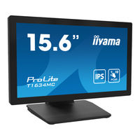 Iiyama ProLite T1634MC Gebruikershandleiding