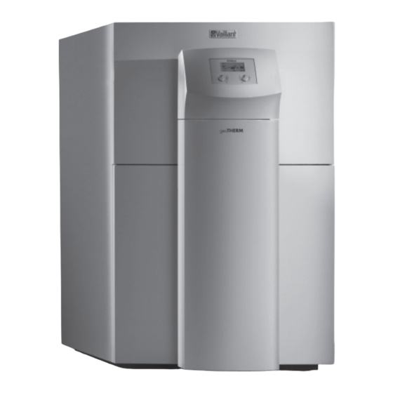 Vaillant geoTHERM VWS Series Installatiehandleiding