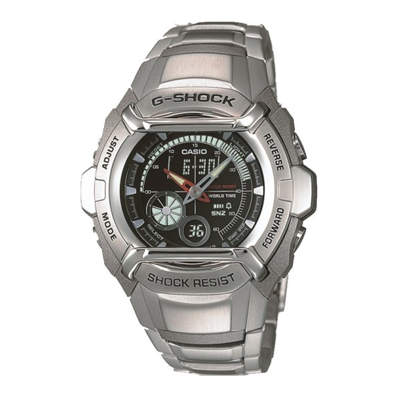 G-Shock 2737 Gebruiksaanwijzing