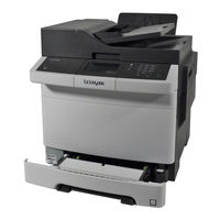 Lexmark CX410 Series Gebruikershandleiding