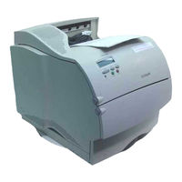 Lexmark Optra T612 Gebruikershandleiding