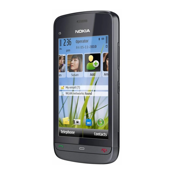 Nokia C5-03 Gebruikershandleiding