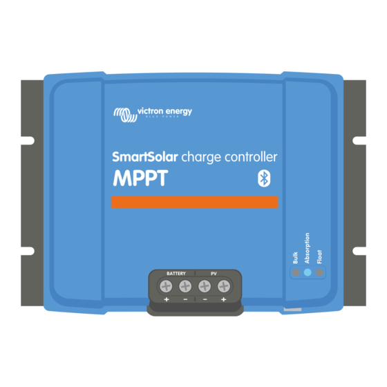 Victron energy SmartSolar MPPT 100/50 Handleiding