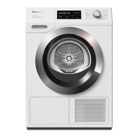 Miele TEL 795 WP Gebruiksaanwijzing