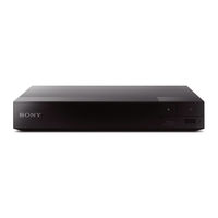 Sony BDP-S3700 Gebruikershandleiding