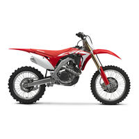 Honda CRF450R 2019 Gebruiksaanwijzing