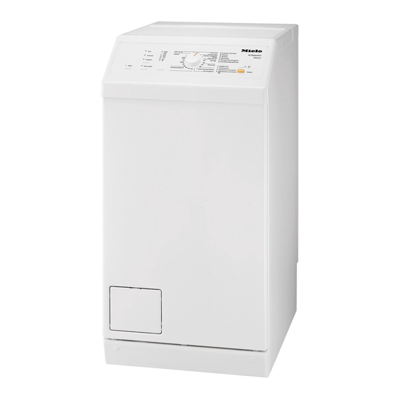 Miele WS 613 Gebruiksaanwijzing