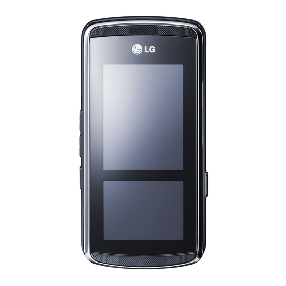 LG KF600 Gebruikershandleiding