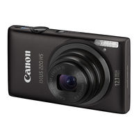 Canon IXUS 115 HS Gebruikershandleiding