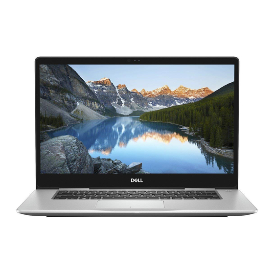 Dell Inspiron 7580 Onderhoudshandleiding