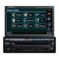 Kenwood KVT-524DVD Gebruiksaanwijzing