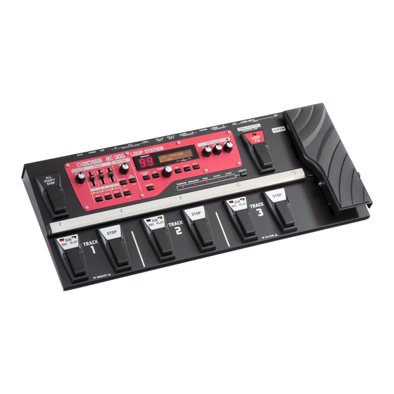 Boss RC-300 LOOP STATION Gebruikershandleiding