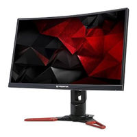 Acer Predator Z1 Gebruiksaanwijzing